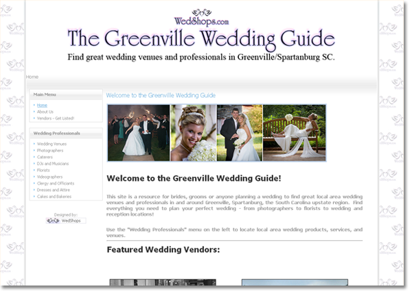 Greenville SC Wedding Guide